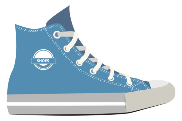 Download Blue Sport Shoe Color Icon. Casual Sneak - Casual Collection