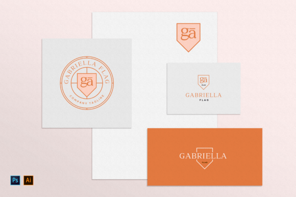 Download AG/GA Lettermark Logo Template - Logo Collection